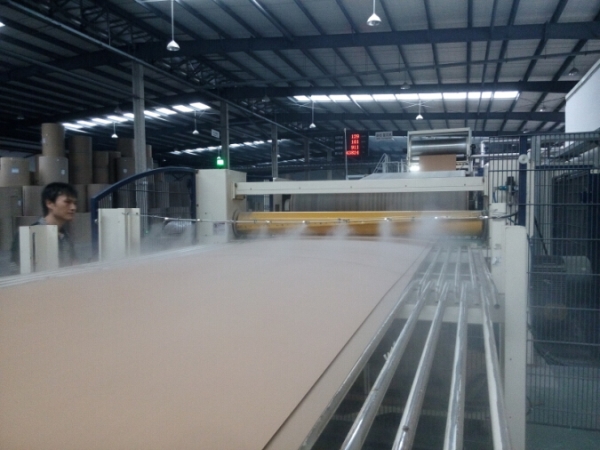 造纸厂喷雾加湿的运用